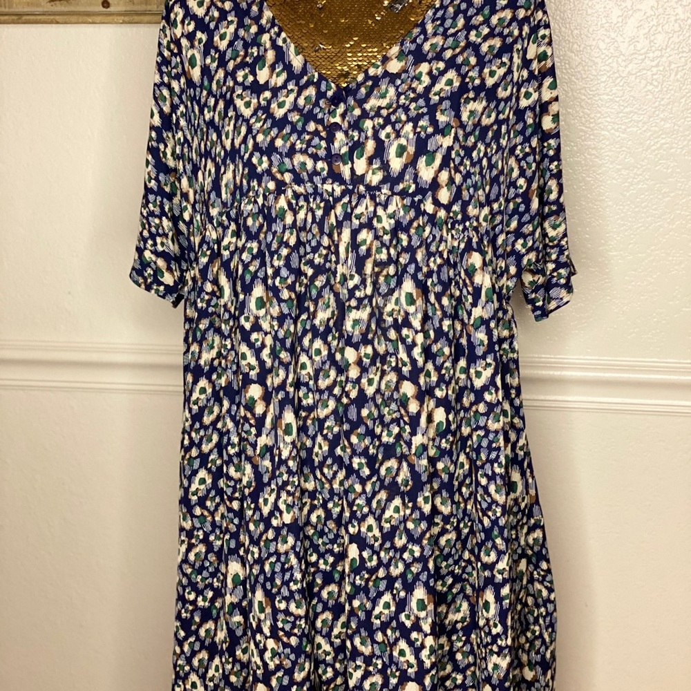 Umgee short sleeve dress size large